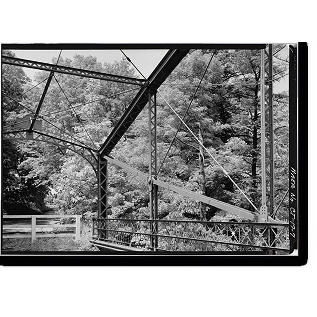 Historic Print, Lover's Leap Lenticular Bridge, Spanning Housatonic