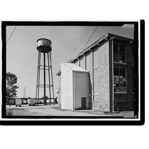 Historic Print, Lowe Mill, Eighth Avenue, Southwest, Huntsville, Madison County, AL - 8, 16" x 20"