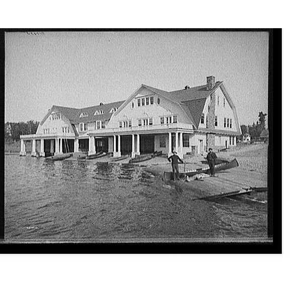 Historic Print, [Lower St. Regis Lake, Paul Smith's Hotel, Adirondack Mts., N.Y.] - 2, 16" x 20"