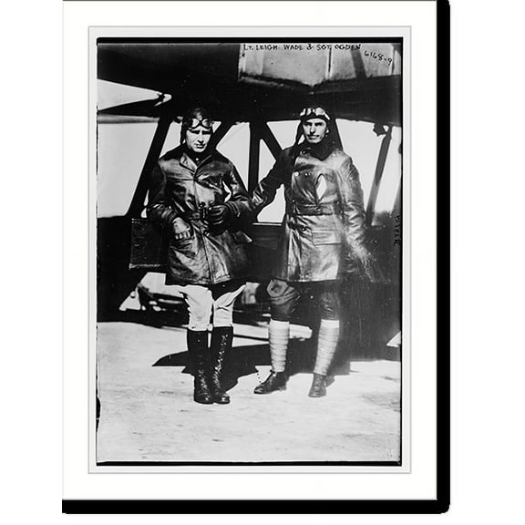 Historic Print, Lt. Leigh Wade & Sgt. Ogden, 18" x 24"