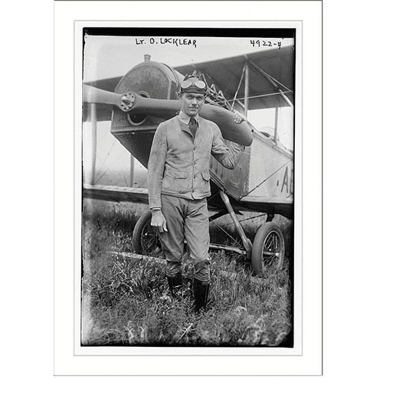 Historic Print, Lt. O. Locklear - 3, 18" x 24"