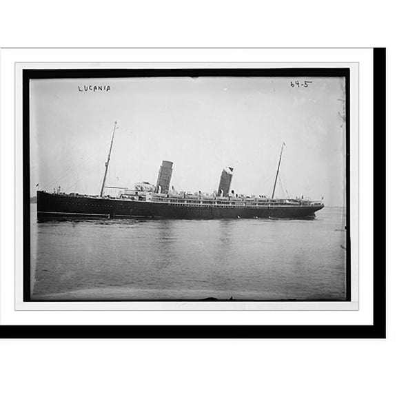 Historic Print, Lucania, ship, 16" x 20"