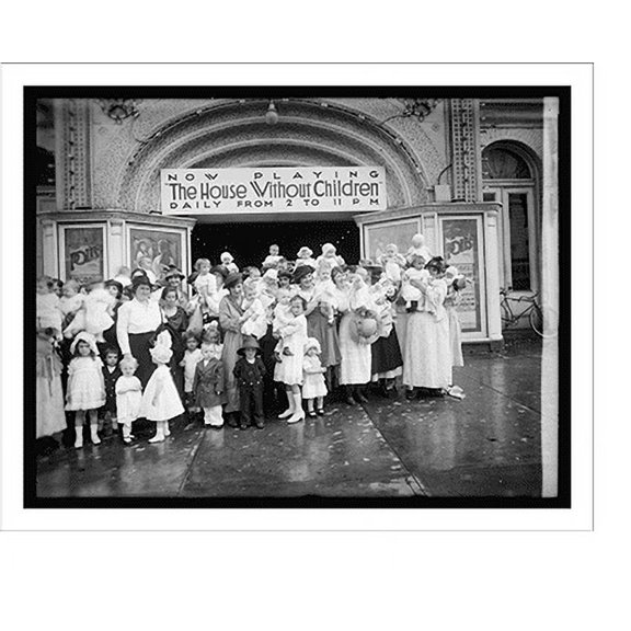 Historic Print, Lust baby show, 18" x 24"