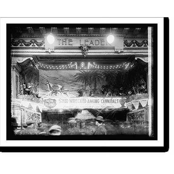 Historic Print, Lust's Leader Theater, [Washington, D.C.], 18" x 24"