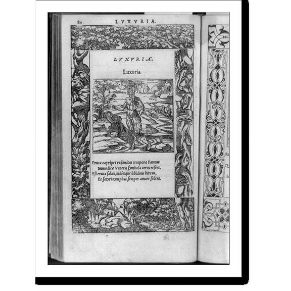 Historic Print, Luxuria"", 18" x 24"