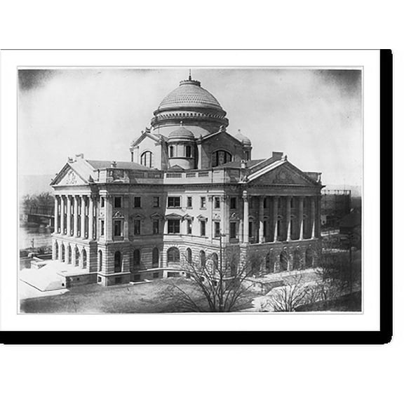 Historic Print, Luzerne County courthouse, Wilkes-Barre, Pa., 18" x 24"