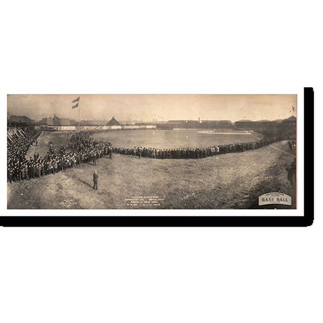 Historic Print, MA Boston American League Baseball 1903, 16" x 20