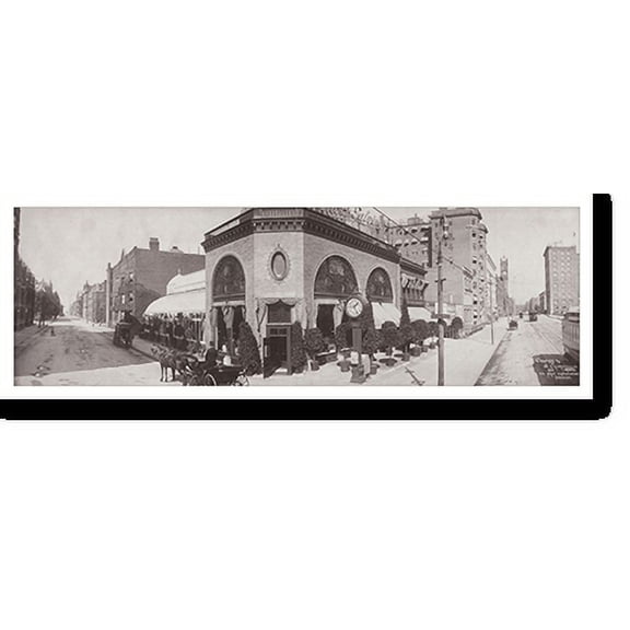 Historic Print, MA Fairfield-Boylston Boston 1903, 16" x 20"