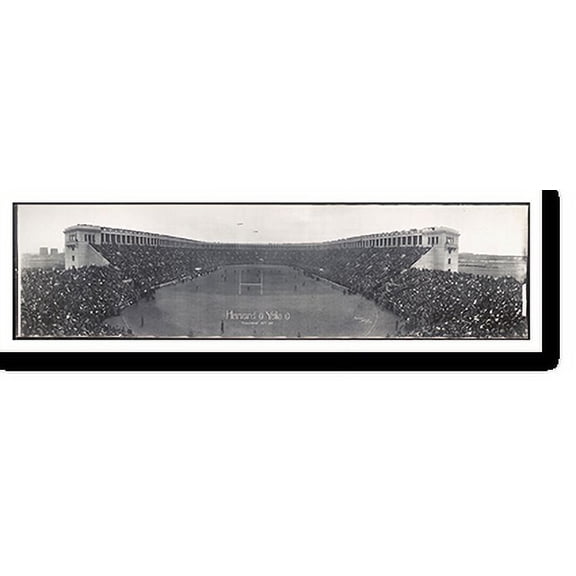 Historic Print, MA Harvard 0 Yale 0 11-25-1911, 18" x 24"