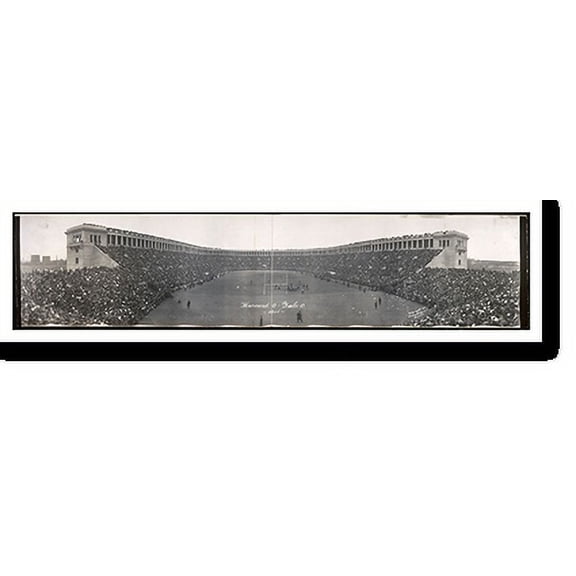 Historic Print, MA Harvard 0 - Yale 0 1911, 16" x 20"