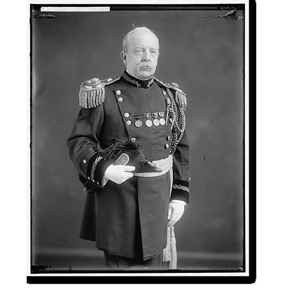 Historic Print, MANN, W.A., GENERAL, 18" x 24"