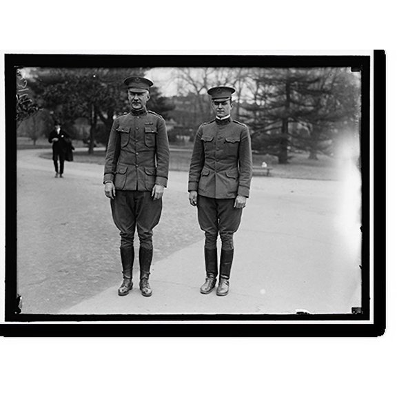 Historic Print, MARCH, PEYTON C., MAJ. GEN., U.S.A., CHIEF OF STAFF. LEFT, 18" x 24"