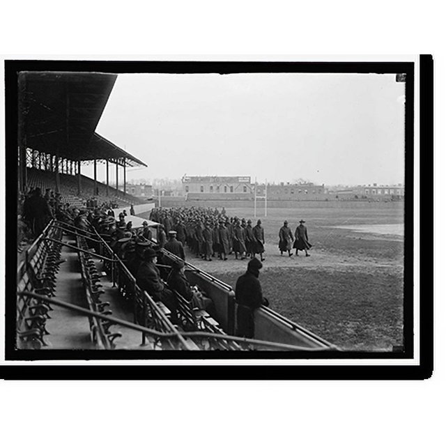 Historic Print, MARINE CORPS, U.S.N. MACHINE GUN UNIT DEMONSTRATION AT