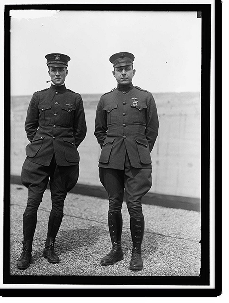 Historic Print, MARINE CORPS, U.S.N. RIGHT, MAJOR BERNARD L. SMITH, U.S