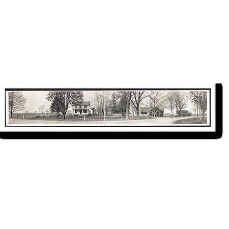 Historic Print, MI Stuart Acres Marshall 1915 PHOTO, Width 7" x Length 36"
