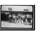 Historic Print, MILITARY TRAINING. LOADING BIG GUN, 16" x 20"