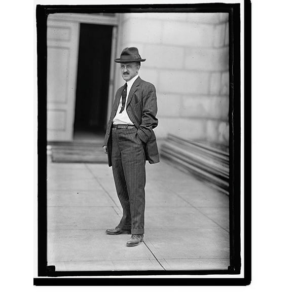 Historic Print, MONORAIL SUBWAY, CAPITOL TO SENATE. MAN WHO INSTALLED SYSTEM, 16" x 20"