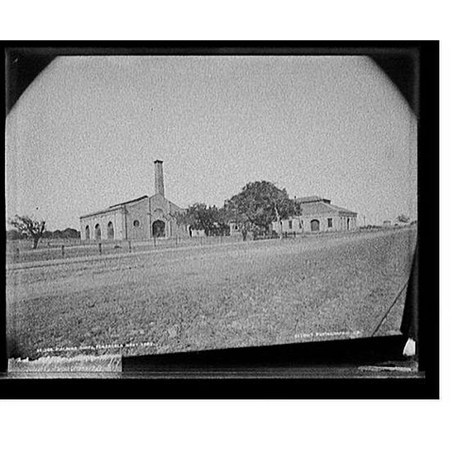 Historic Print, Machine shops, Pensacola Navy Yard, 16" x 20"