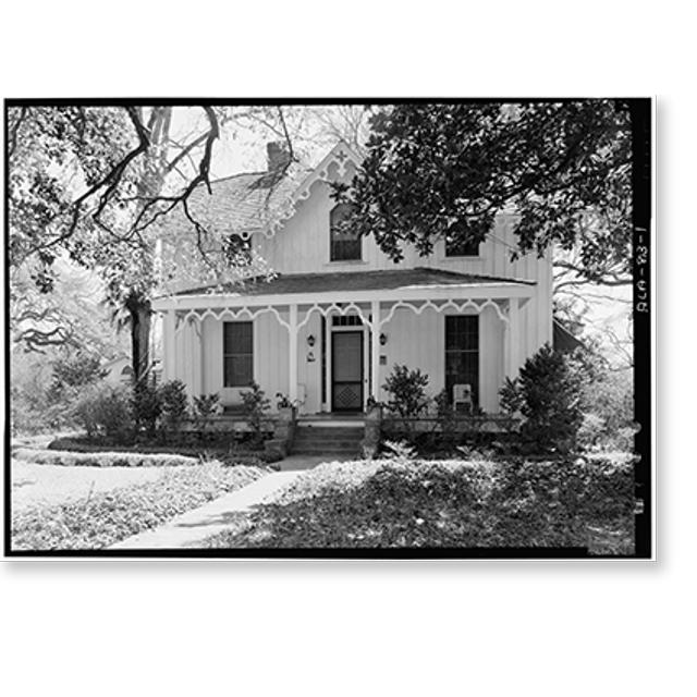 Historic Print, MacyAdams House, 1569 Dauphin Street, Mobile, Mobile