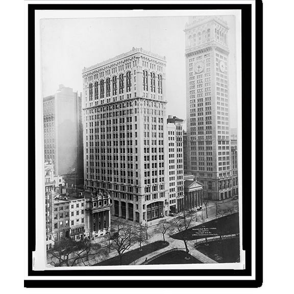 Historic Print, Madison Ave. Bldg., cor. 25th St., 18" x 24"