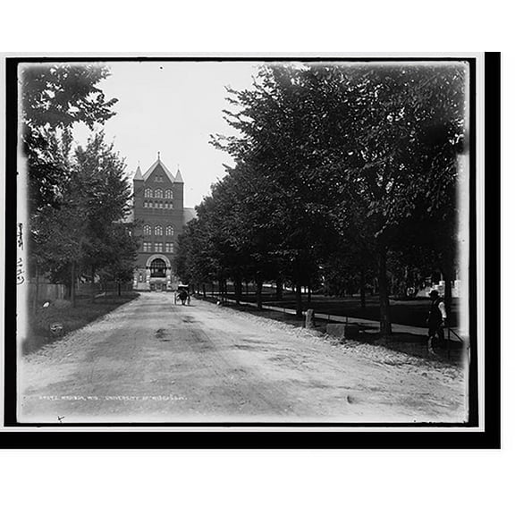 Historic Print, Madison, Wis., University of Wisconsin, 18" x 24"