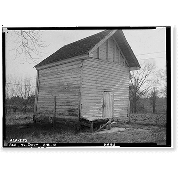 Historic Print, Magnolia Grove, State Highway 25, Dayton, Marengo