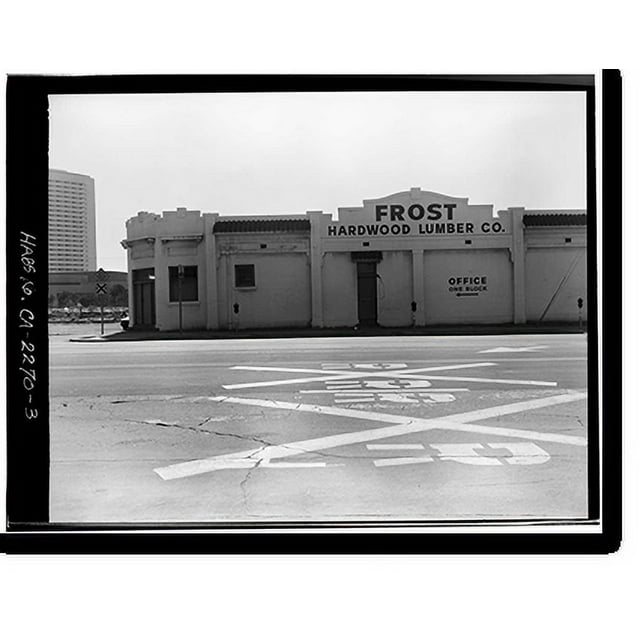 Historic Print, Maier Brewing Company Warehouse, 505 West Market Street