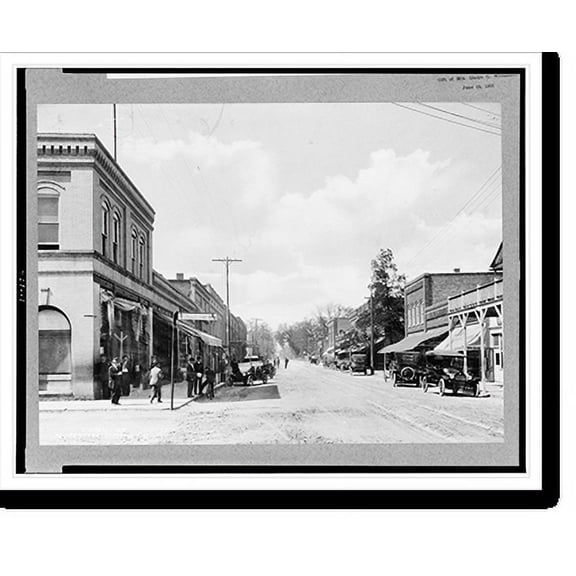 Historic Print, [Main Street, Conway, South Carolina], 18" x 24"