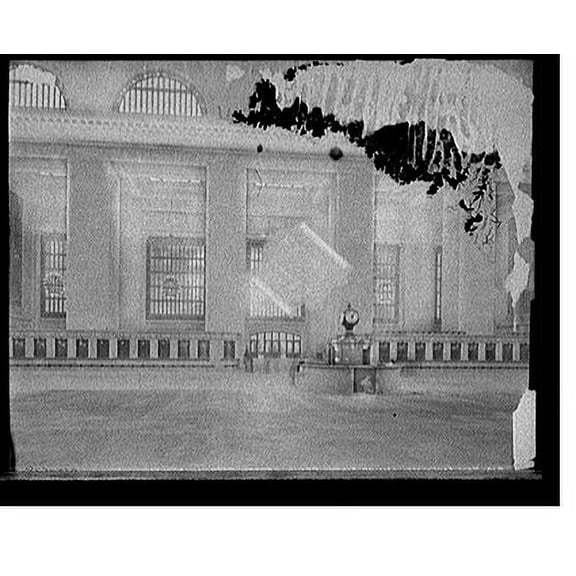 Historic Print, Main concourse, looking south, Grand Central Terminal, New York, 18" x 24"