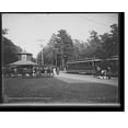 thumbnail image 1 of Historic Print, Main entrance, Saratoga race track, Saratoga Springs, N.Y., 16" x 20", 1 of 3