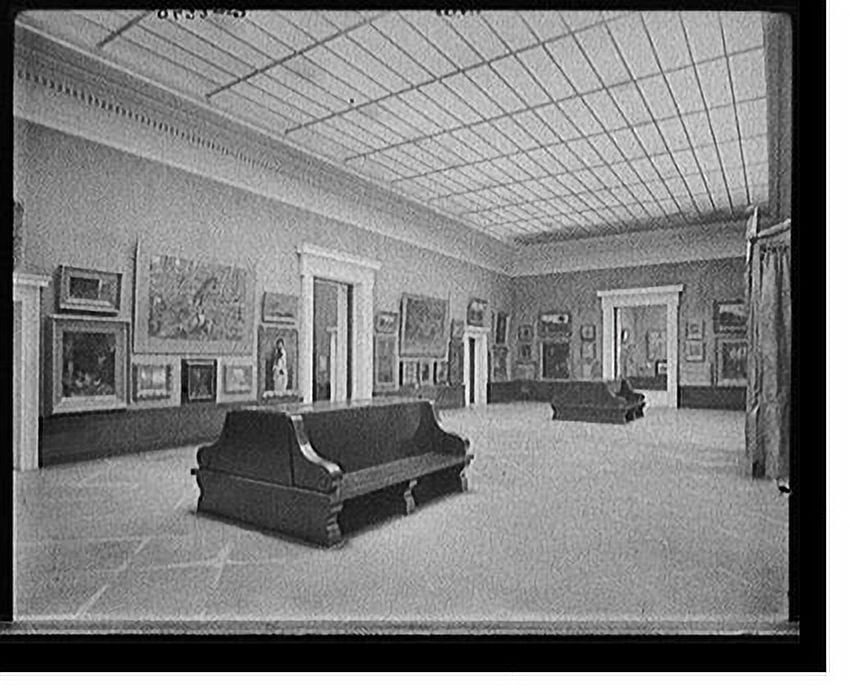 Historic Print, [Main gallery, Albright Art Museum (Gallery), Buffalo