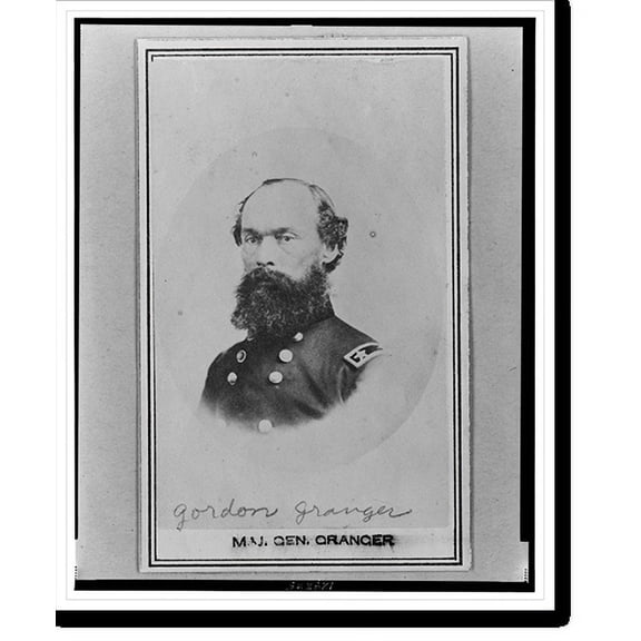 Historic Print, Maj. Gen. Granger, 16" x 20"