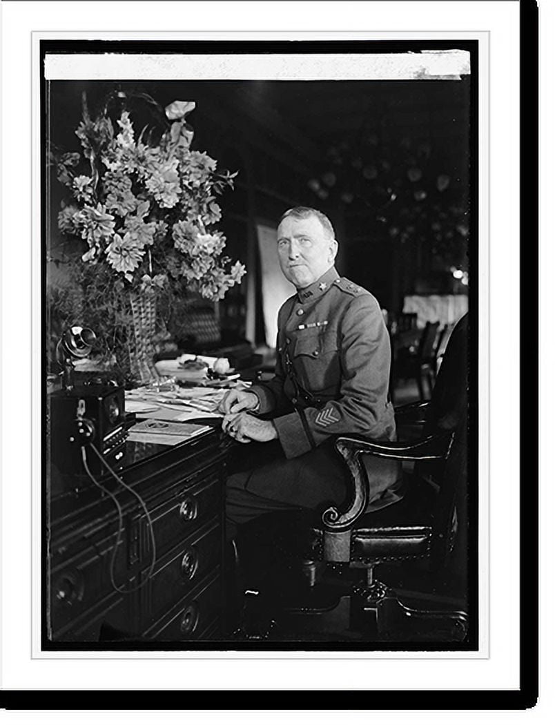 Historic Print, Maj. Gen. J.L. Hines, Chief of Staff, 9/13/[24], 16" x