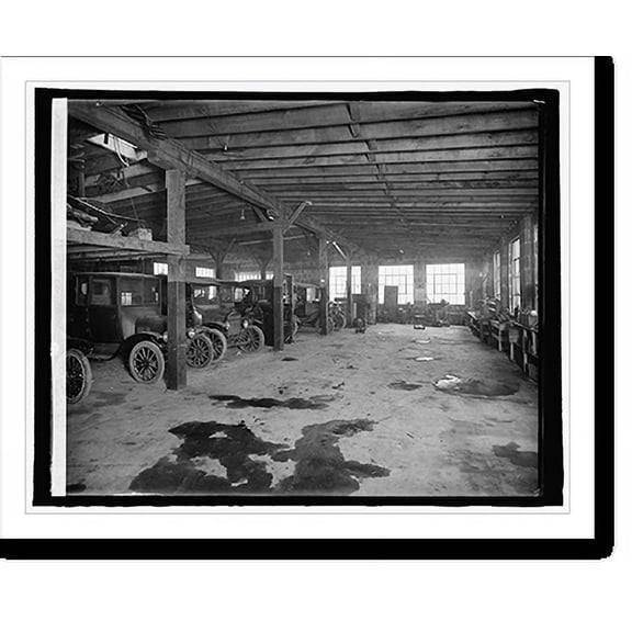 Historic Print, Makely Motor Co., Falls Church, Va. - 2, 18" x 24"