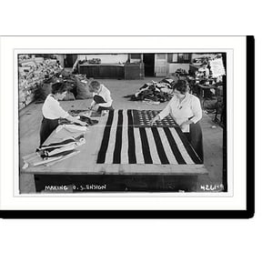 Historic Print, Making U.S. Ensign, 16" x 20"