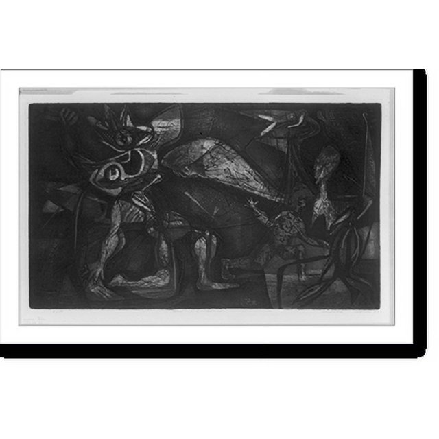 Historic Print, Man and world.Malcolm Myers., 16" x 20"