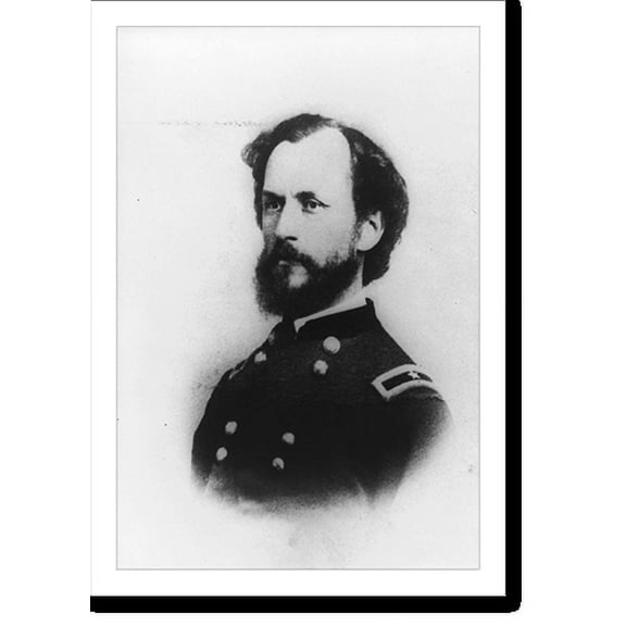 Historic Print, [Manning F. Force, head-and-shoulders portrait, facing left], 16" x 20"