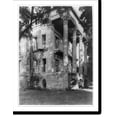 thumbnail image 1 of Historic Print, [Mansion at Belle Grove plantation, Iberville Parish, Louisiana], 16" x 20", 1 of 3