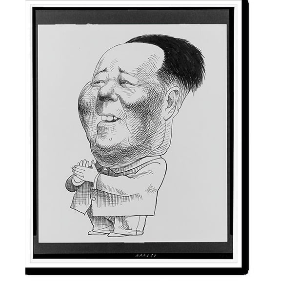 Historic Print, Mao [Zedong], 16" x 20"