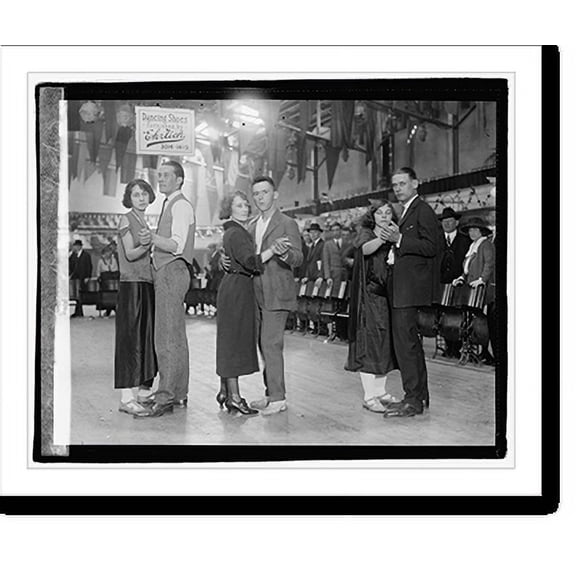 Historic Print, Marathon dancers, 4/20/23, 18" x 24"
