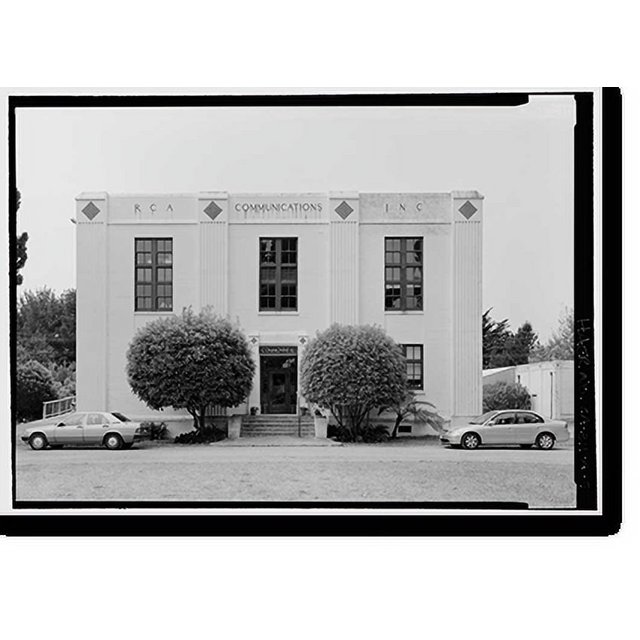 Historic Print, Marconi Radio Sites, Transmitting, Point Reyes Station