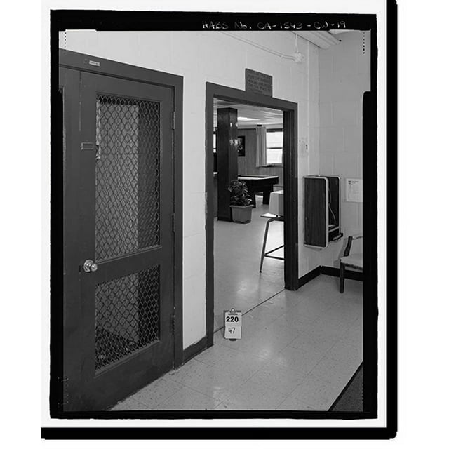 Historic Print, Mare Island Naval Shipyard, Guard House & Barracks, Railroad Avenue near