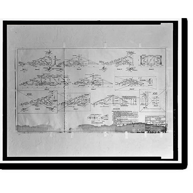 Historic Print, Mare Island Naval Shipyard, Guard House & Barracks, Railroad Avenue near