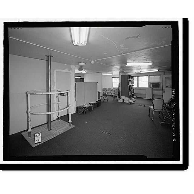 Historic Print, Mare Island Naval Shipyard, South Fire Station, Railroad Avenue near Eighteenth