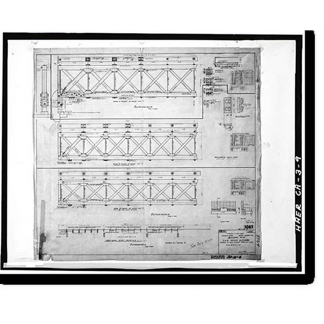 Historic Print, Mare Island Naval Shipyard, Structural Shop, Near State Highway 37, Vallejo