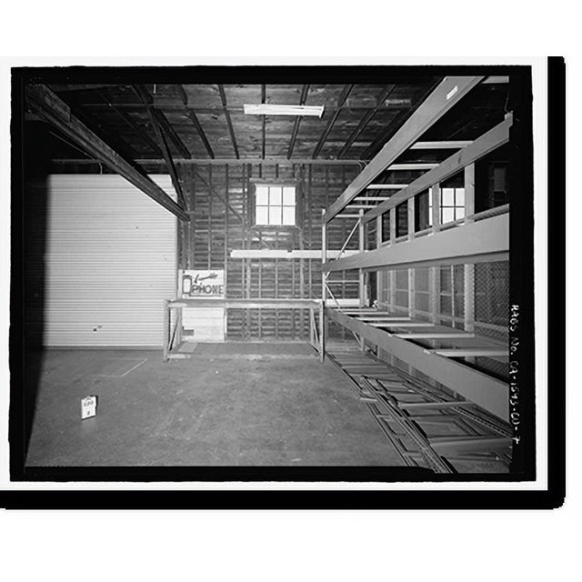 Historic Print, Mare Island Naval Shipyard, Temporary Storage, Railroad
