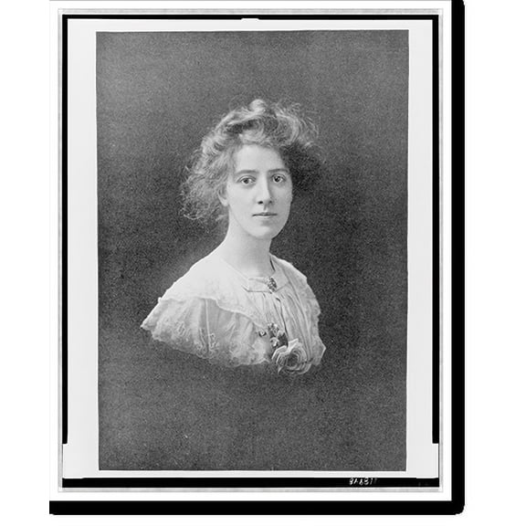 Historic Print, [Marie Stopes, bust portrait, facing slightly right], 16" x 20"