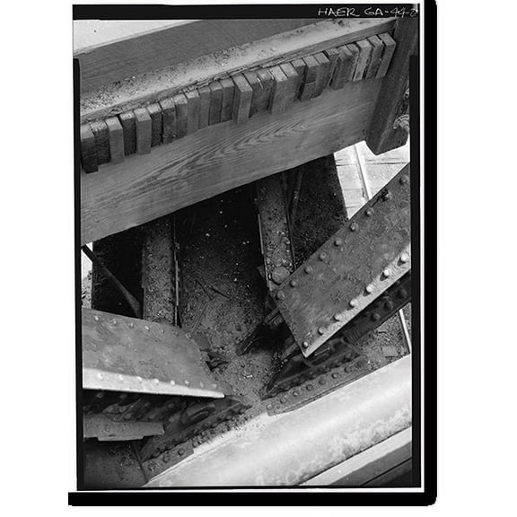 Historic Print, Marietta Road Bridge, Marietta Road, Spanning Inman Railroad Yards, Atlanta, Fulton County, GA - 22, 16" x 20"