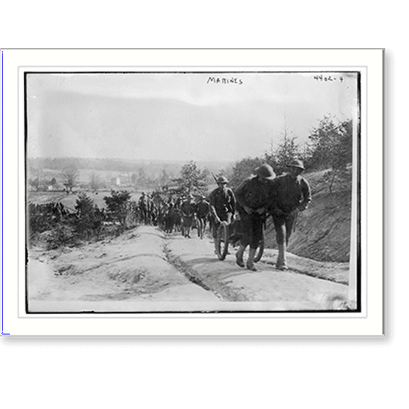 Historic Print, Marines - 2, 16" x 20"