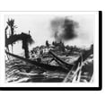Historic Print, [Marines charging up hill at Tarawa to take a heavy